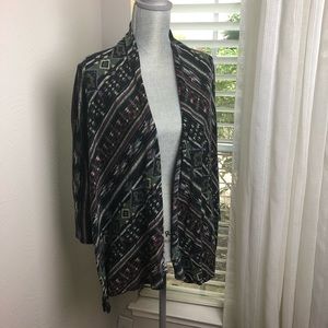 BLUSH Size Large Hi Low Cardigan